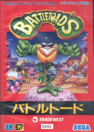 Battletoads (import japonais) en boîte - Megadrive