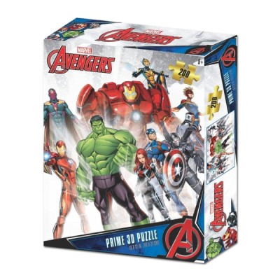 Puzzle 3D 200 pièces Avengers - Marvel - Jeux et cartes