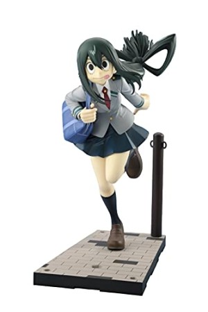 Figurine Bell Fine Konekore My Hero Academia: Tsuyu Asui (Uniform Version) 1/8 Scale PVC Figure 18 cm - Figurine