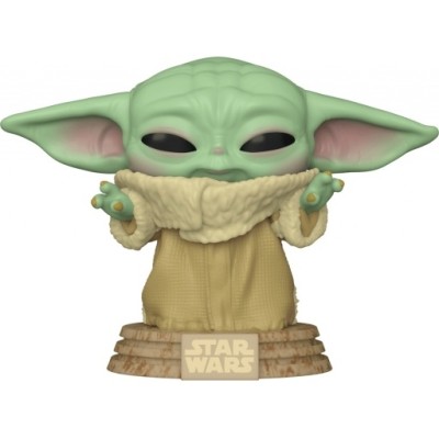 Figurine Pop Grogu utilisant la Force Le Mandalorien Star Wars - Figurine
