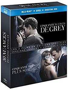 Cinquante Nuances de Grey + Cinquante Nuances Plus Sombres  - BluRay