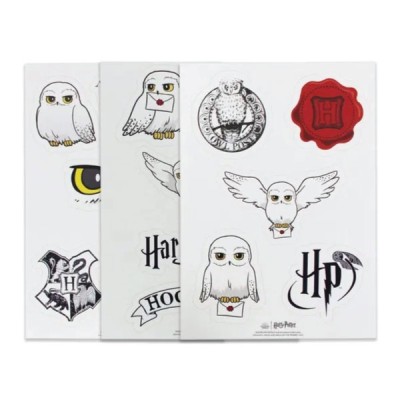Stickers autocollants Hedwige Half Moon Bay Harry Potter - Poster