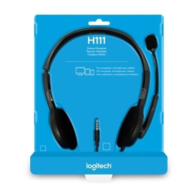 Casque Logitech stéréo H111 - Accessoires