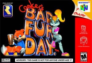Conker's Bad Fur Day (import USA) en boîte - Nintendo 64