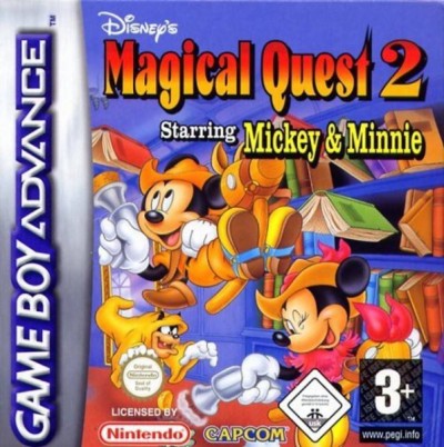 Disney's Magical Quest 2 Starring Mickey and Minnie en boîte - Game Boy Advance