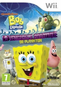  Bob l'Éponge : La Vengeance Robotique de Plankton - Wii