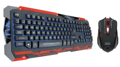 Clavier et souris Dragon War Sencaic Noir - Multimedia