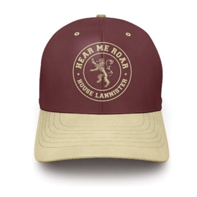 Casquette Game of Thrones - logo Lannister - Textile