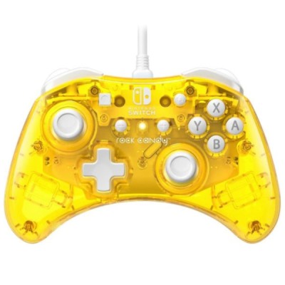 Manette Filaire Rock Candy jaune - Nintendo Switch - Switch