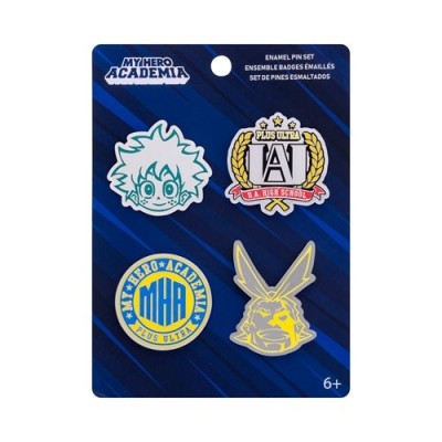 Pin's 4 Pack Set My Hero Academia U.A. High School Enamel - porte cle