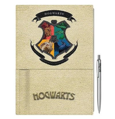 Carnet de notes A5 et stylo Poudlard - Harry Potter - Librairie