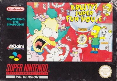 Krusty Super Fun House en boite - Super Nintendo