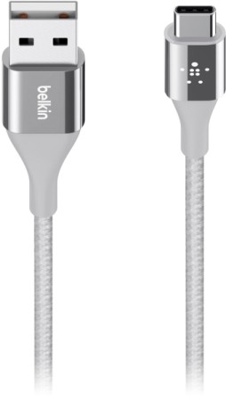 Câble Belkin USB A vers USB C 1,2m argent - Multimedia