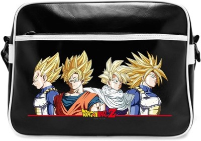 Sac Besace Super Saiyans Vinyle Dragon Ball - Textile