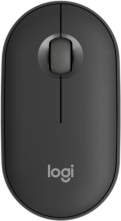 Souris sans fil Bluetooth Pebble Mouse 2 M350s Logitech Graphite - Multimedia