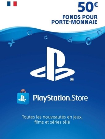Carte Psn 50 Euros - Playstation 4 