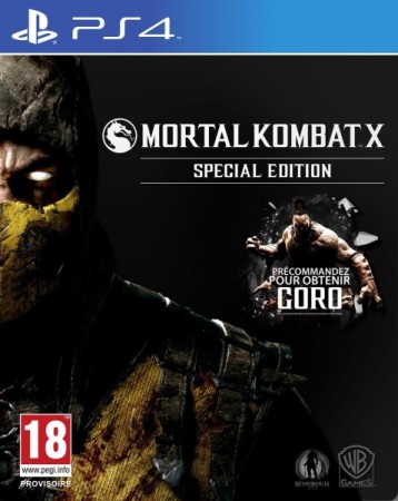 Mortal Kombat X - Edition Spéciale (Steelbook) - Playstation 4 