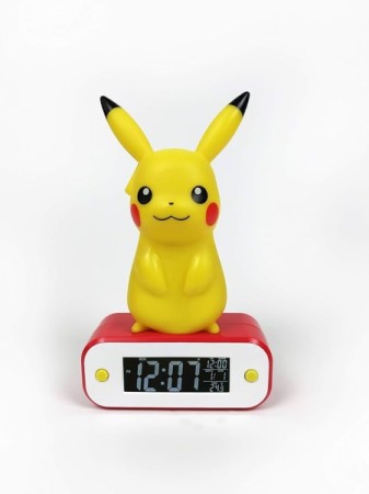 Réveil lumineux Pikachu 22 cm Pokémon - Lampe