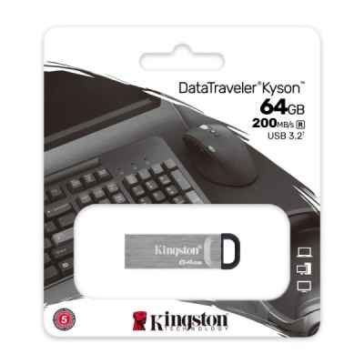 Clé USB Kingston DataTraveler Kyson USB Type-A 3.2 Gen1 - Multimedia