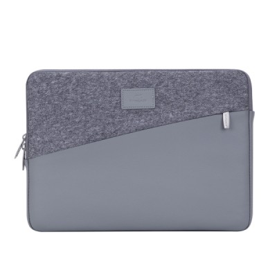 Pochette d'ordinateur portable 13.3'' Rivacase gris  - Multimedia