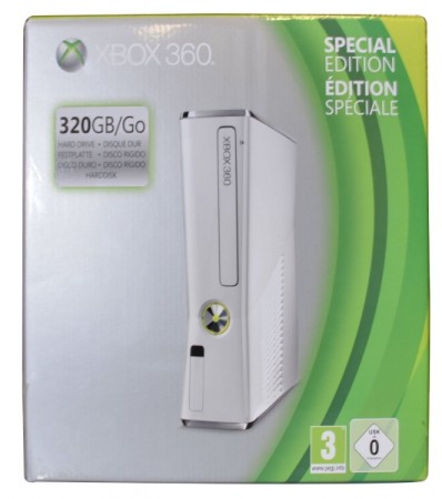 Console Xbox 360 Slim (320 Go) Blanche en boîte - Xbox 360