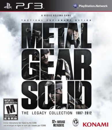 Metal Gear Solid: The Legacy Collection (import USA) - Playstation 3