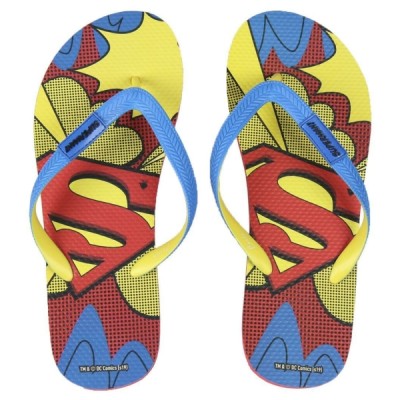 Sandales de plage premium Superman Dc comics - Pointure 40 - Textile