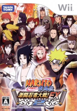 Naruto : Clash of Ninja Revolution 2 (import japonais) - Wii