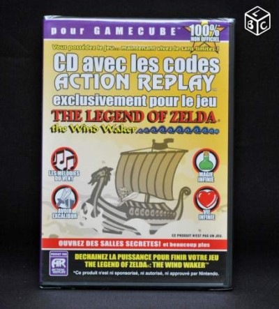 Action Replay Zelda Windwaker - GameCube