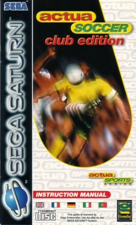 Actua Soccer : Club Edition - Saturn