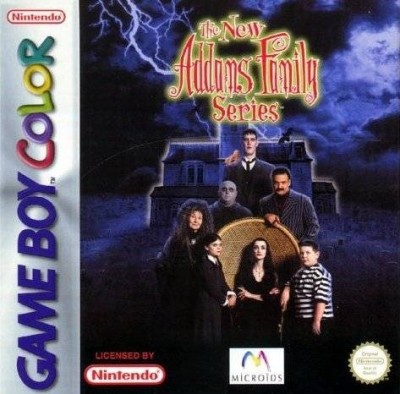 The New Addams Family Series color - Game Boy