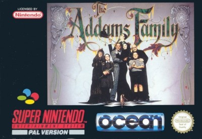The Addams Family en boîte - Super Nintendo
