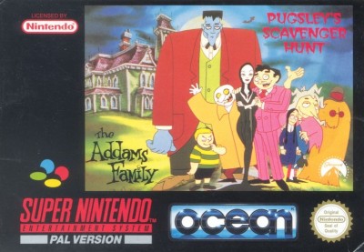 The Addams Family : Pugsley's Scavenger Hunt - Super Nintendo
