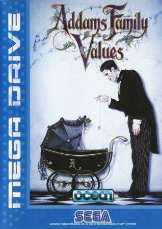 Addams Family Values en boîte - Megadrive