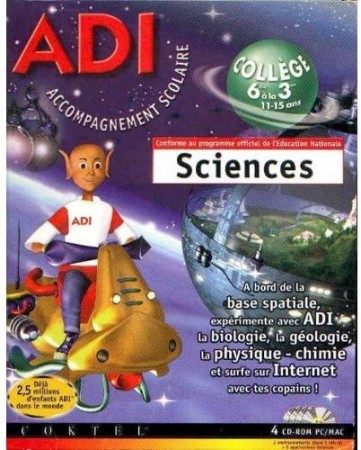 Adi Sciences Collège 6ème À La 3ème 11-15 Ans  - Jeux PC