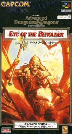 Advanced Dungeons & Dragons: Eye of the Beholder (import japonais) en boîte - Super Nintendo