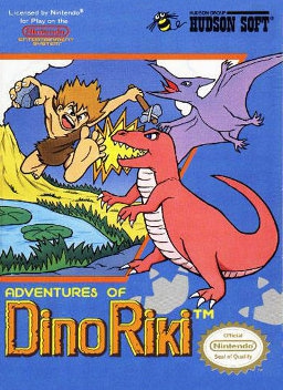 Adventures of Dino-Riki (import USA) - NES