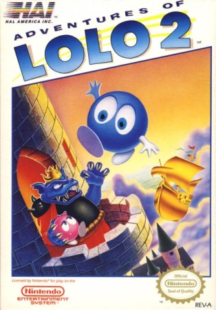 Adventures of Lolo 2 en boîte - NES