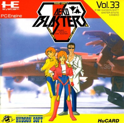 Aero Blasters (import japonais) - Nec PC Engine CoreGrafX