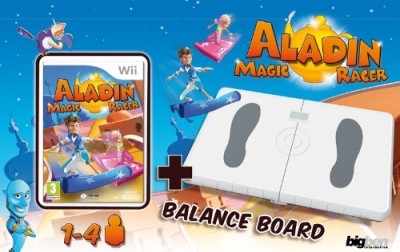 Aladin Magic Racer et Balance Board - Wii