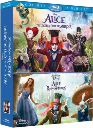 Alice au Pays des Merveilles + Alice de l'Autre Côté du Miroir  - DVD