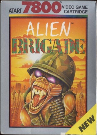 Alien Brigade en boîte   - Atari 7800
