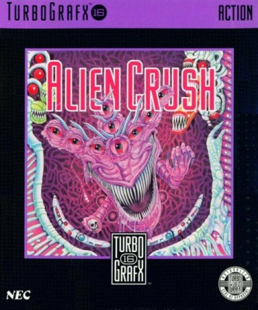Alien Crush (import USA)   - Nec PC Engine CoreGrafX