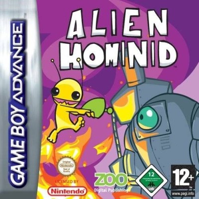 Alien Hominid en boîte - Game Boy Advance