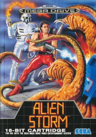 Alien Storm en boîte - Megadrive