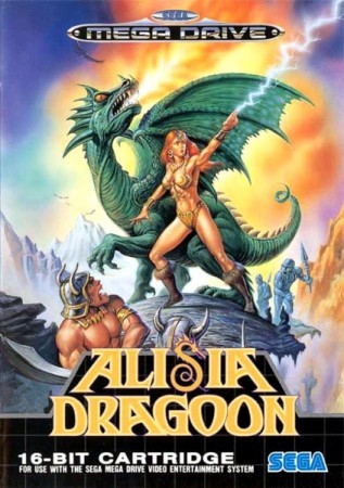 Alisia Dragoon en boîte - Megadrive