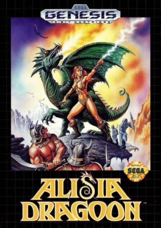 Alisia Dragoon (import USA) en boîte - Megadrive