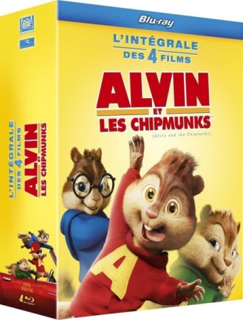Alvin et les Chipmunks 1 à 4 - BluRay