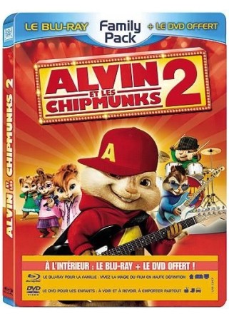 Alvin et les Chipmunks 2 Family pack - BluRay