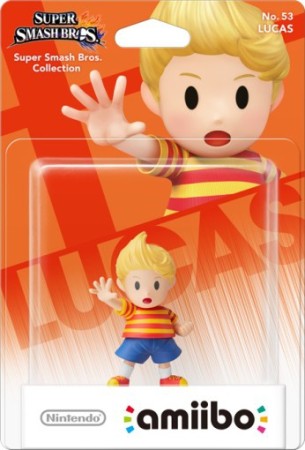 Amiibo Super Smash Bros - Lucas en boîte - Wii U